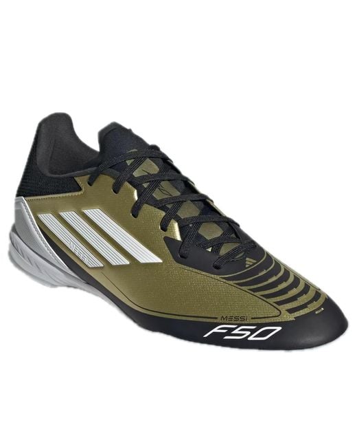 Adidas Green Messi Adizero F50 League Tf 'Triunfo Dorado' for men