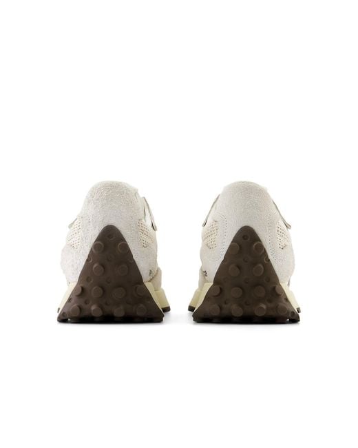 New Balance White 327 Vanilla' for men
