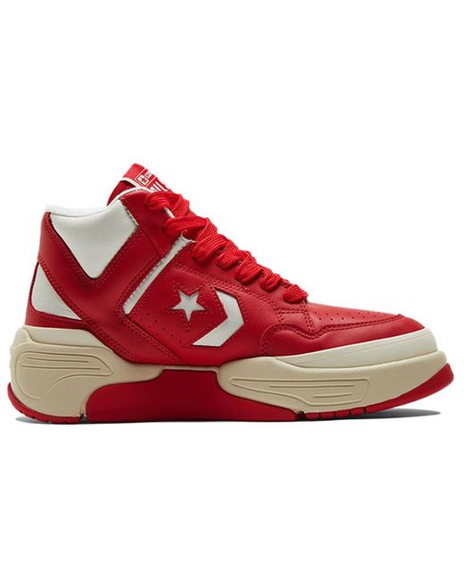 tsunamien peregrination Kostbar Converse Weapon Cx Mid 'university Red' for Men | Lyst
