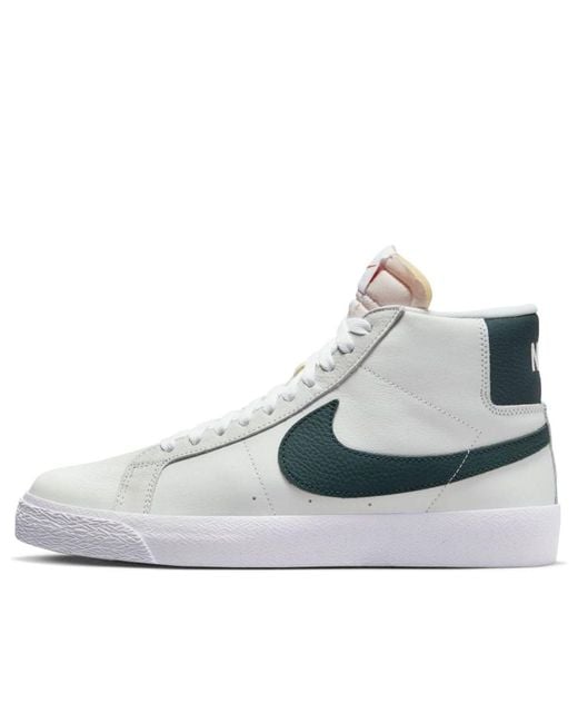 Nike White Zoom Blazer Mid Iso Sb Pro' for men