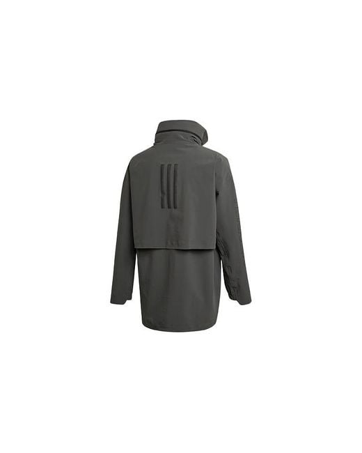 Adidas Gray Myshelter 3In1 Outdoor Multifunction Long Sleeves Jacket for men