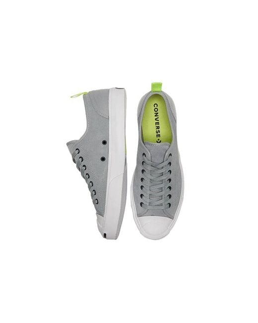Converse Gray Jack Purcell Low 'Ash Stone' for men