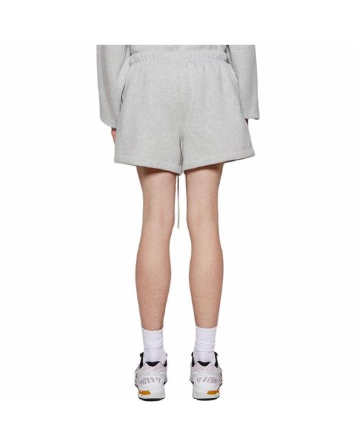 Fear Of God Gray Running Short 'Light Heather' for men