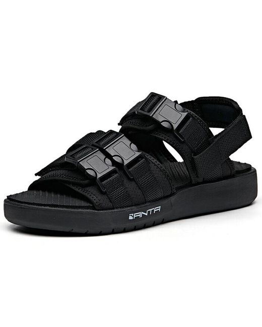 Anta Black Life Series Sandals for men
