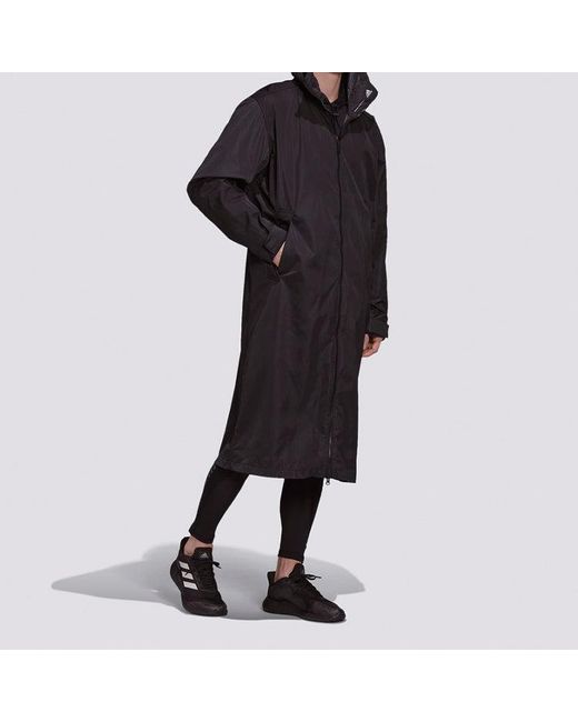 Adidas Blue Tech Parka Sports Stylish Jacket for men