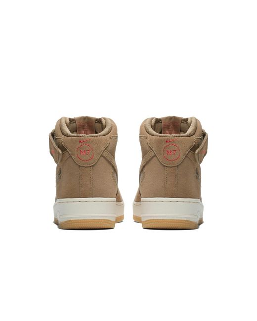 Nike Brown Air Force 1 Mid 07 Premium 'N7' for men