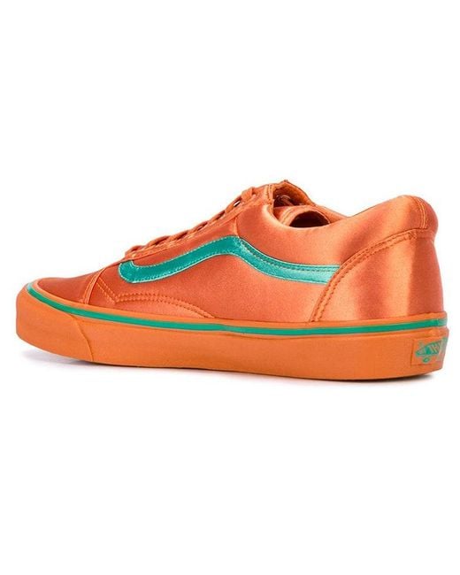 Vans Orange Opening Ceremony X Old Skool Satin 'Burnt' for men