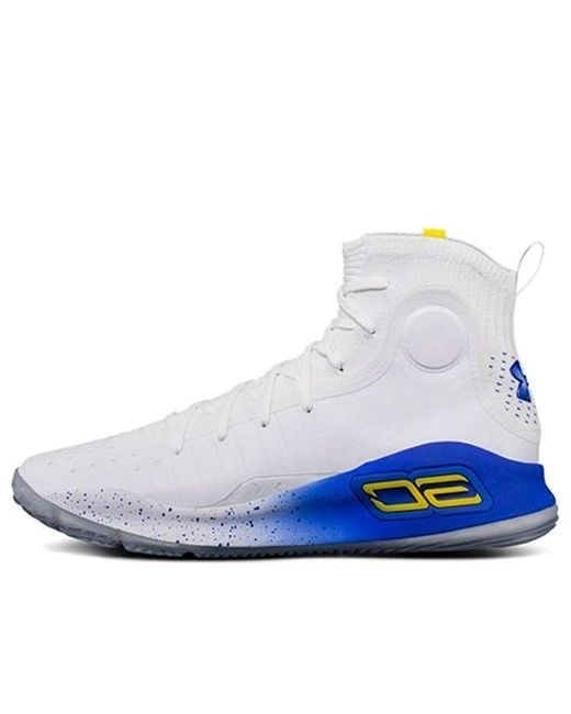 Under Armour Blue Curry 4 'More Dubs' for men