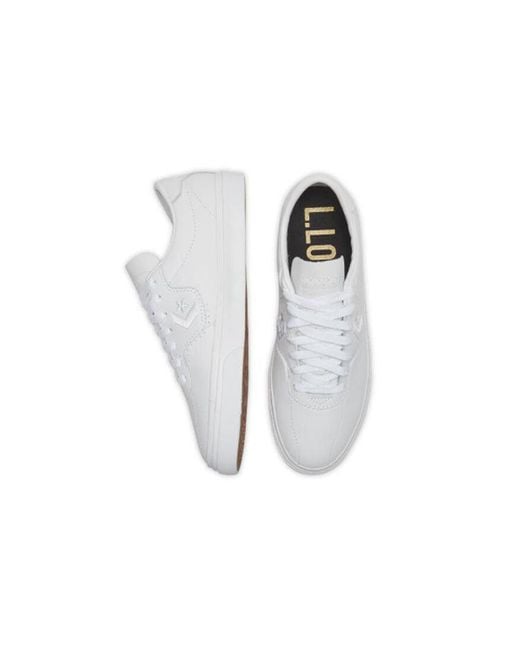 Converse White Louie Lopez Pro Low 'Triple' for men