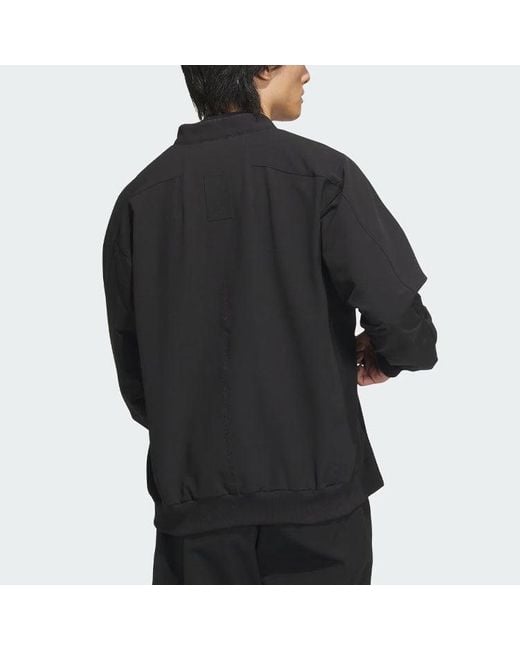 Adidas Black Wuji Must-Have Woven Jacket Asia Sizing for men