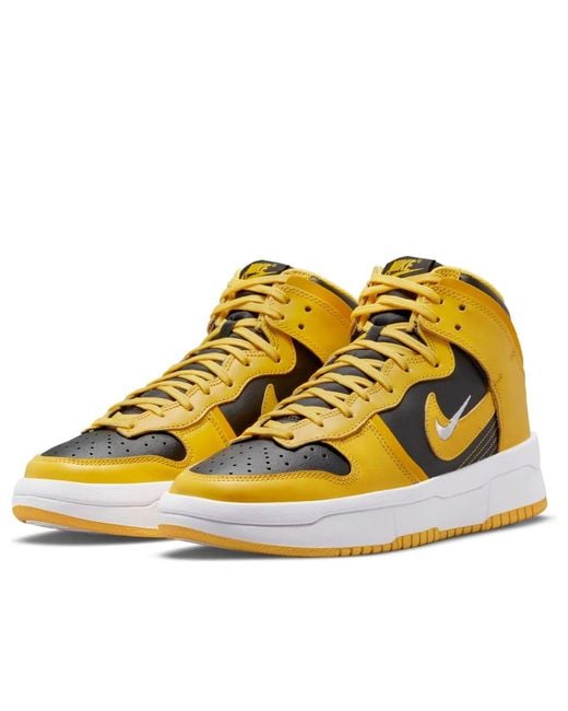 Nike Yellow (Wmns) Dunk High Up 'Goldenrod'