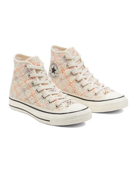 Converse Natural (Wmns) Chuck Taylor All Star High 'Boho Crochet'