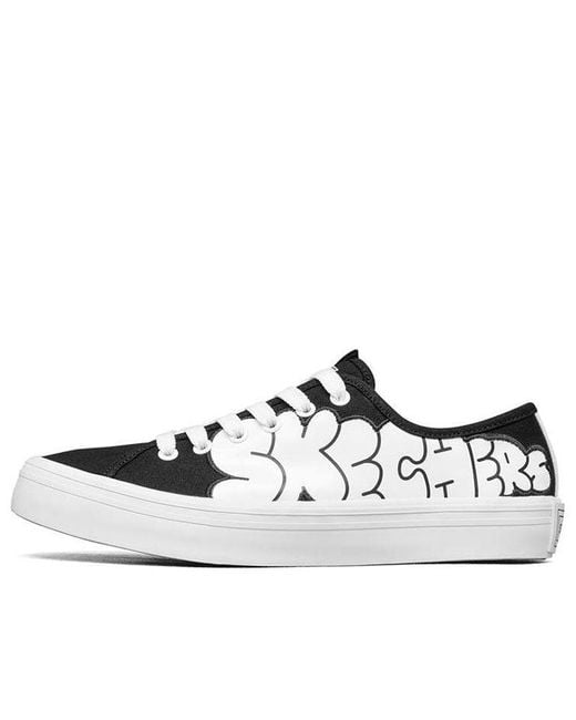 Skechers White (Wmns) Jeremyville X V'Lites Low-Top Sneakers