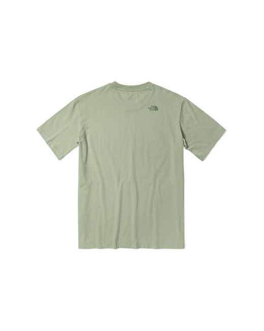 The North Face Green Ss22 Logo T-shirt for men
