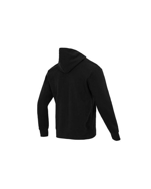 Nike Black Flight Mvp Graphic Fleece Pullover Hoodie for men