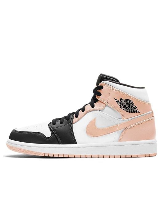 Nike Black 1 Mid 'Crimson Tint' for men