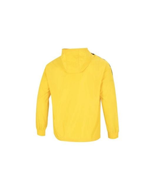 Adidas Yellow Neo Essentials Windbreaker Jackets for men