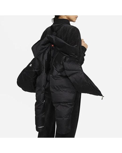 Nike Black (Wmns) Therma-Fit City Series Synthetic Fill Shine Jacket