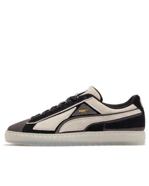 PUMA Black Suede Layers Mono for men