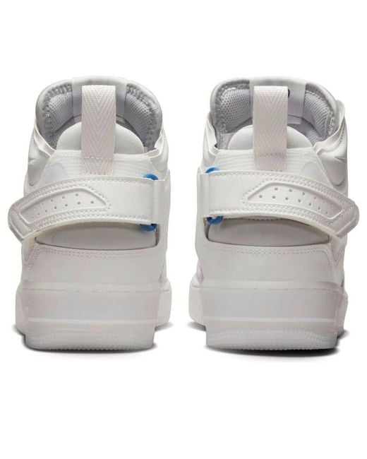 Nike White Air Force 1 Mid React 'Summit' for men