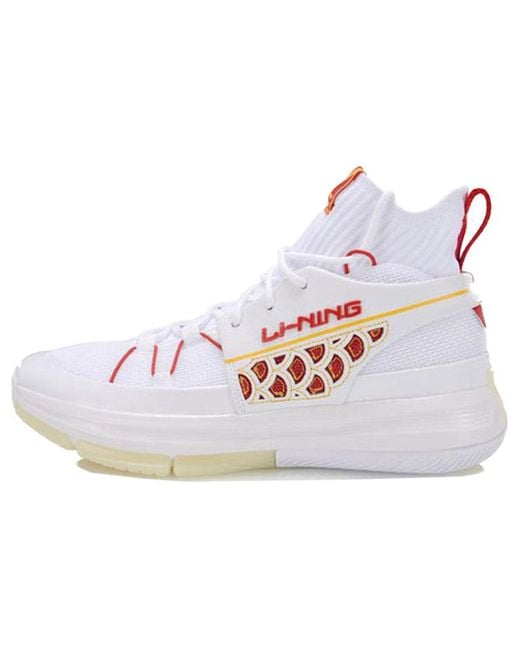 Li-ning White X 937 'Dragon Scale' for men