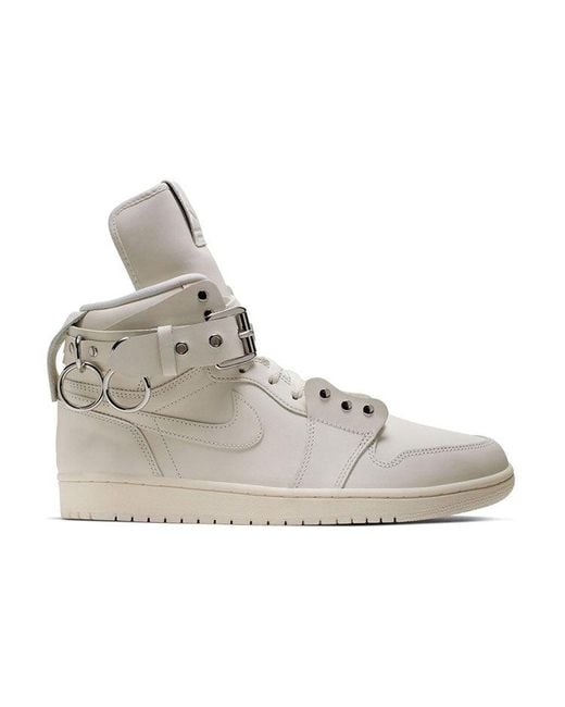 Nike Comme Des Garons X 1 Retro Strap High 'white' in Brown for