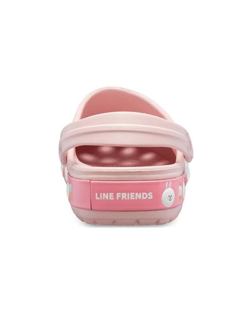 CROCSTM Pink X Line Friends Beach Sandals