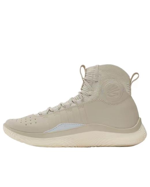 Under Armour Gray Curry 4 Flotro 'Saturn' for men