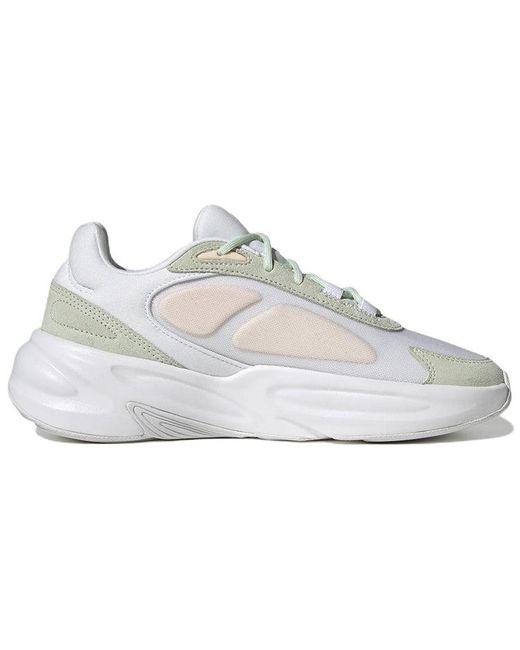 Adidas White (Wmns) Ozelle Cloudfoam Lifestyle Running Shoes Almost'