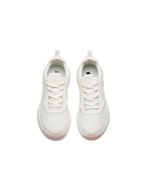 Anta White (Wmns) Running Series Sneakers