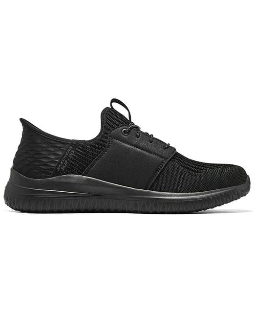 Skechers Black Slip-Ins Delson 3.0 'Pure' for men