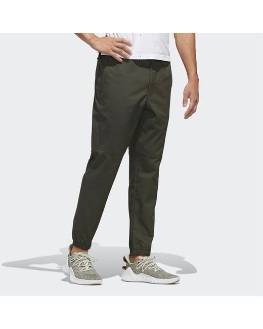 Adidas Green Al Pt Twill Cone Slim Fit Bundle Feet Casual Sports Pants for men