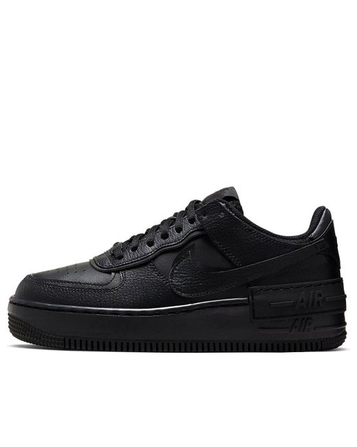 Nike Black (Wmns) Air Force 1 Shadow 'Triple'