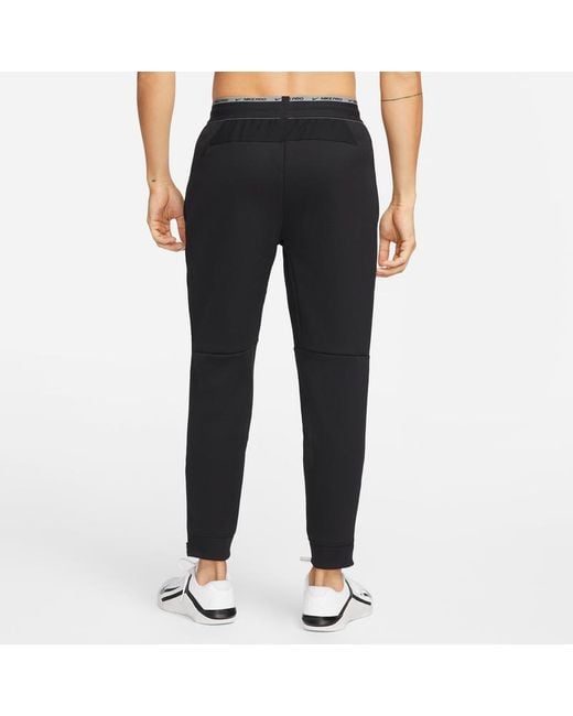 Nike Black Np Tf Turf Thrma Sphr Fleece Lined Pants Asia Sizing for men