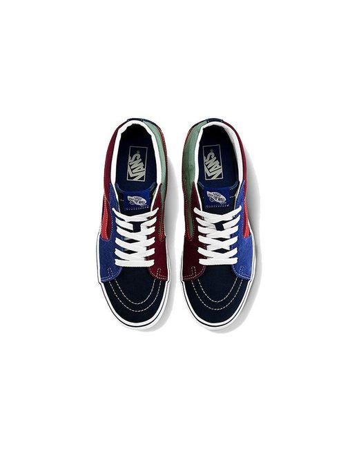 Vans Red Sk8-Mid Shoes for men