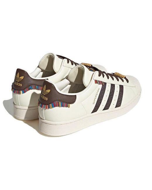 Adidas White Originals Superstar 'Cream' for men