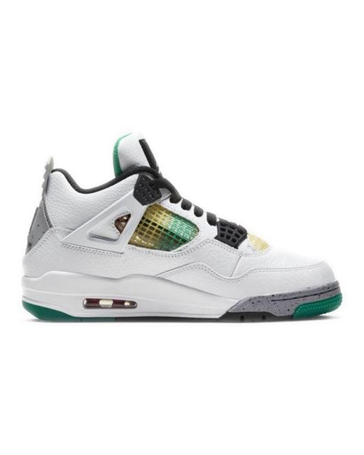 Nike White (Wmns) 4 Retro 'Rasta'