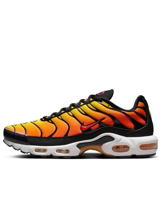 white orange air max plus