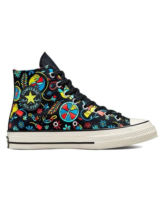 Converse Blue Chuck 70 High 'Peace & Unity' for men