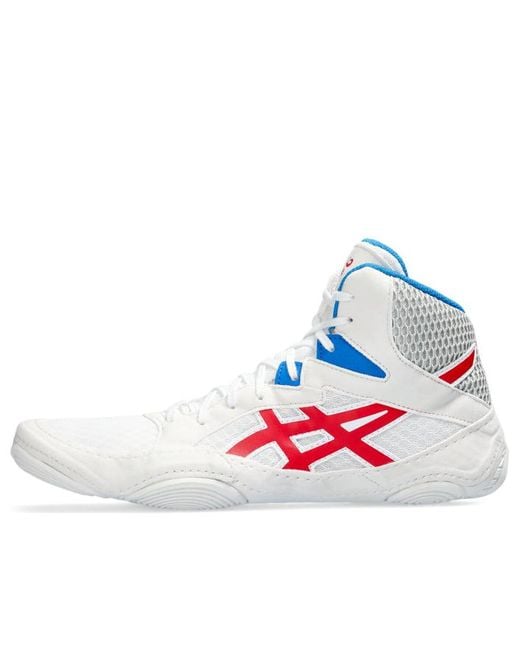 Asics Blue Snapdown 3 Wrestling Shoes for men