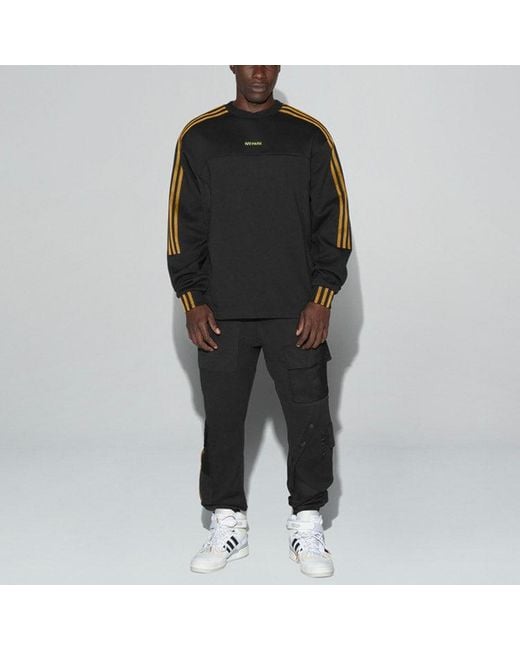 Adidas Black X Ivy Park Round-Neck Sweateshirt