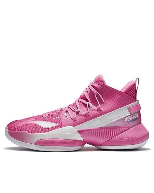 Li-ning Purple Mid-top Pink for men