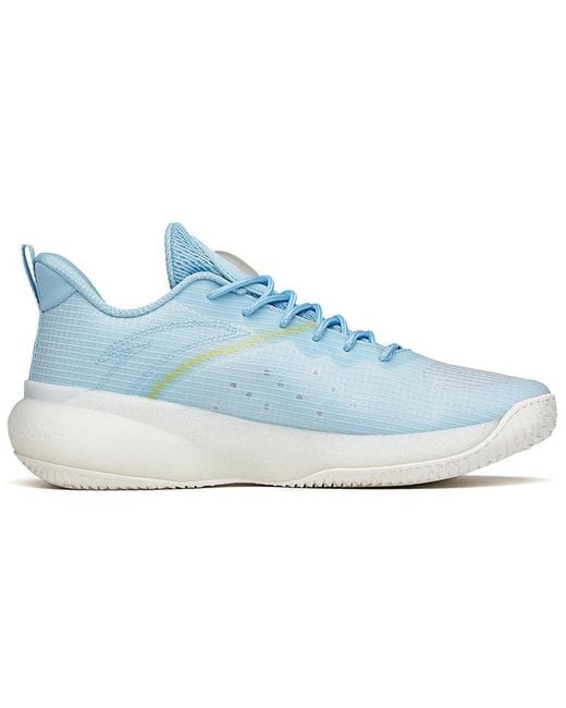 Anta Blue Light Bubble Cement Basketball Shoes for men