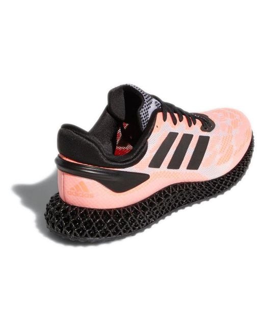 Adidas Black 4D Runner Signal Coral' for men
