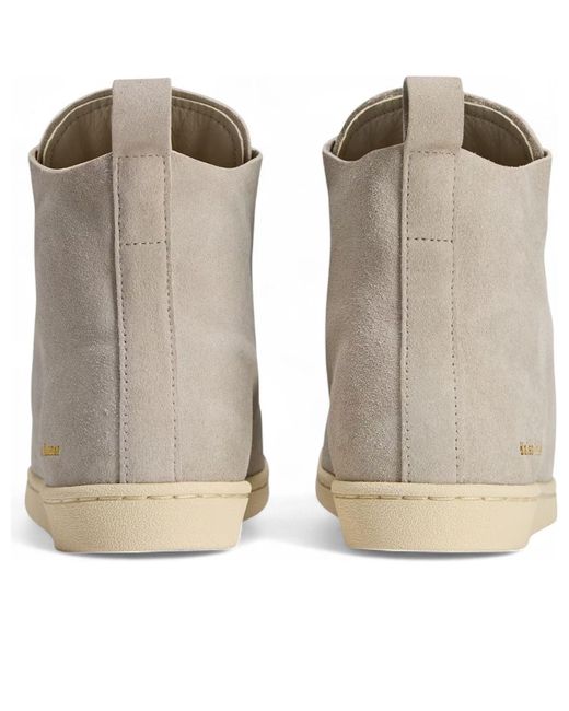 Adidas Gray X Wales Bonner Superstar Hi 'Mist Stone' for men