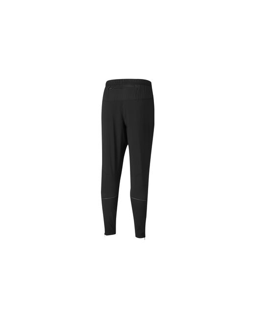 PUMA Black Run Tapered Woven Pant for men