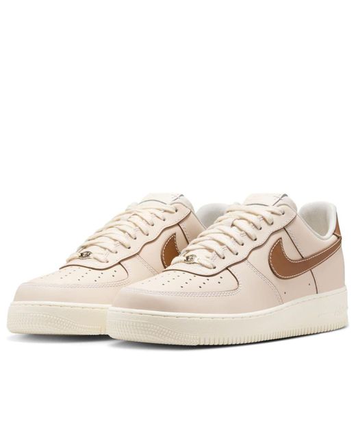 Nike Natural Air Force 1 '07 'Pearl Pale Ivory Sail Light British Tan' for men
