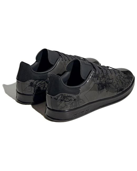 Adidas Black Stan Smith 'Chinese Porcelain' for men