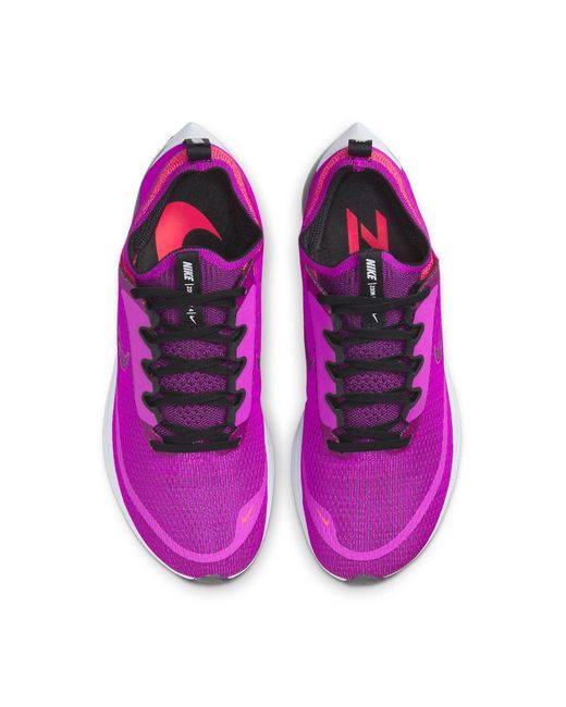 Nike Purple Nke Zoom Fly 4 Trainers Sneakers Running Shoes Ct2401