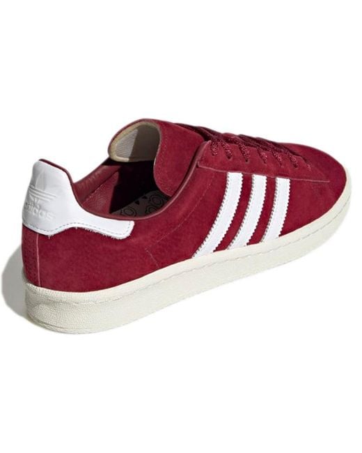 Adidas Red Campus 80S 'Collegiate Burgundy' for men